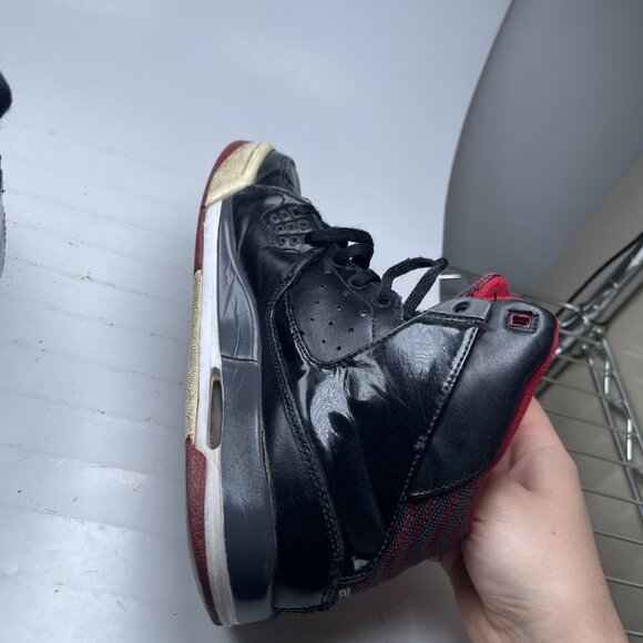 Nike Boys Air Jordan SC 1 538699-012 Black Basketball Shoes Sneakers Size 5.5Y - Picture 10 of 16